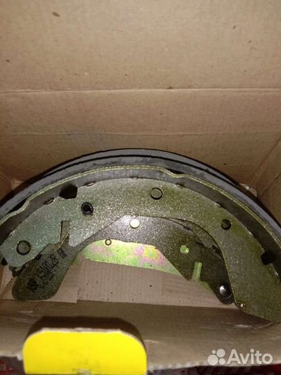 Тормозные колодки задние chevrolet lanos