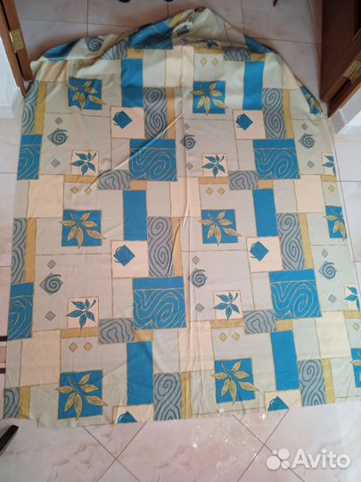 Ткань шторная новая в рулоне. Остаток