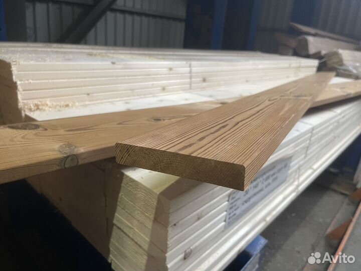 Термо планкен 19*117*5100 сорт ав сосна