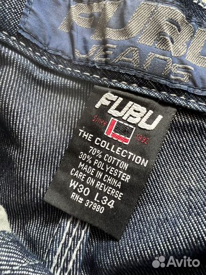 Джинсы рэп широкие Fubu