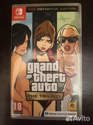 Grand Theft Auto GTA Trilogy Definitive nintendo