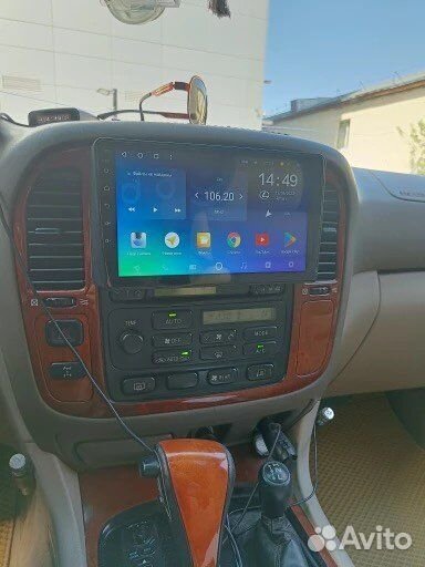 Магнитола Toyota land cruiser 100 1998- 2007