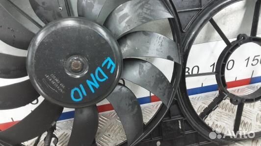 Вентилятор радиатора volkswagen golf plus (EDN10KE