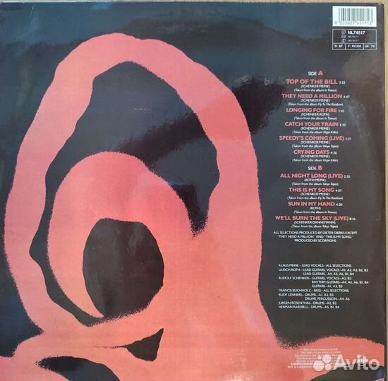 Винил Best of Scorpions Vol.2