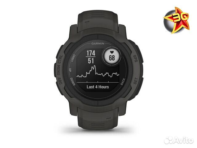 Часы Garmin Instinct 2 Black 010-02626-00