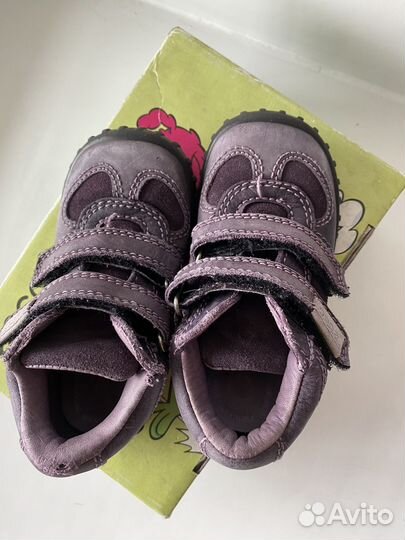 Ботинки демисезонные для девочки ecco 22 размер