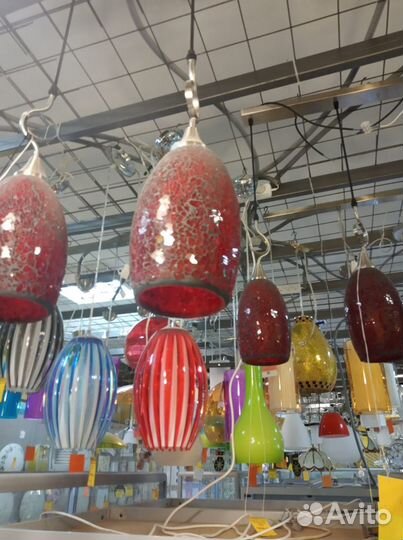 Люстра Н Мозаика C9597-3-SY E27 Этника