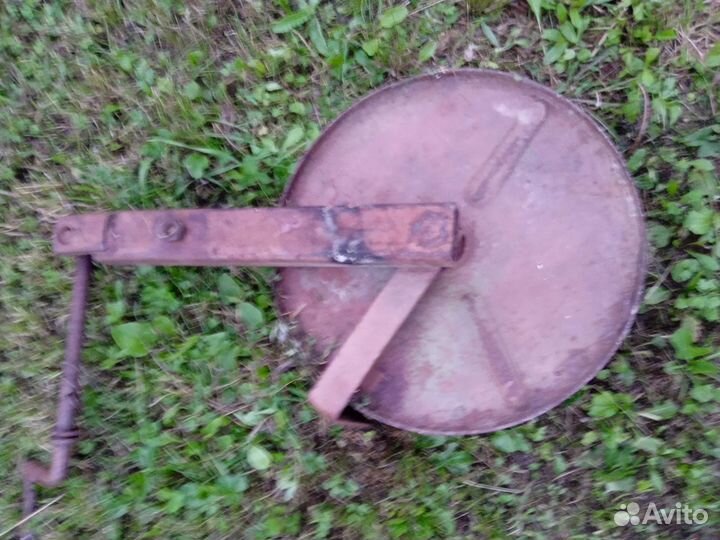 Опорное колесо для плуга регулируемое серьга сцепк