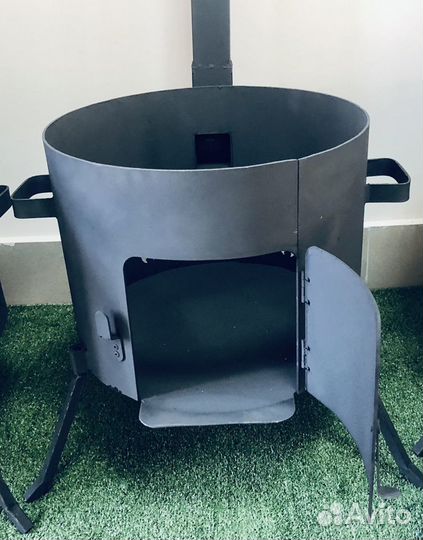 Казан и печь