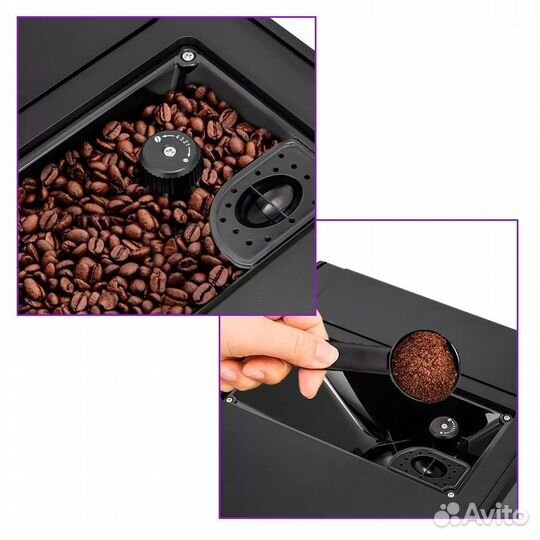 Автоматическая кофемашина Kitfort кт-7374