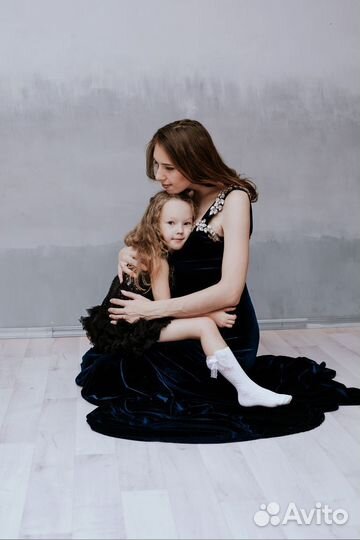 Шикарное вечернее платье в пол 44-46