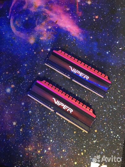 Оперативная память ddr4 2х4Гб 3000мгц