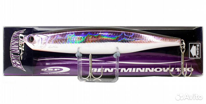 OSP Bent Minnow 130F (8 цветов). Оригинал