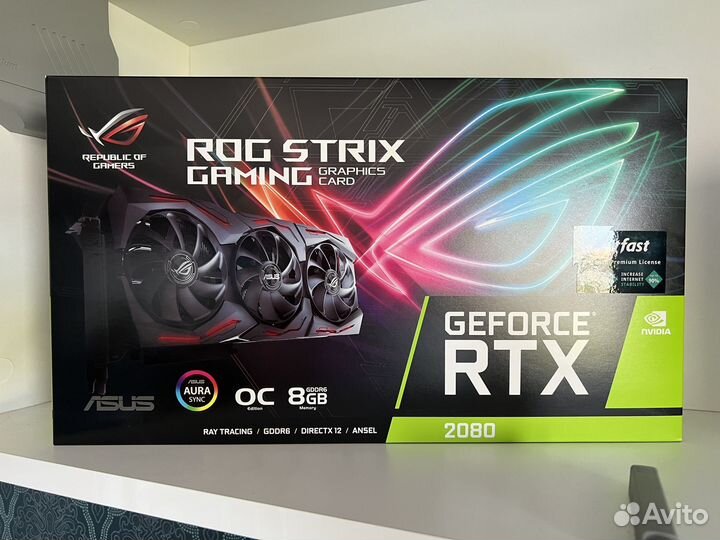 Asus rog strix rtx 2080 oc