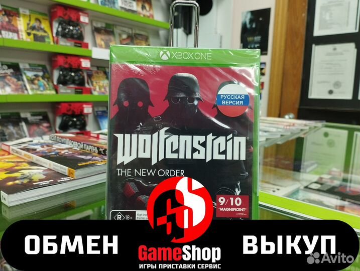 Wolfenstein: The New Order (Новый, Xbox One)