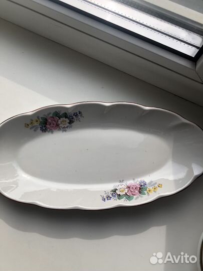 Селедочница фарфор СССР