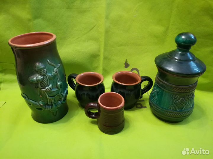 Глиняная посуда. Цена за все