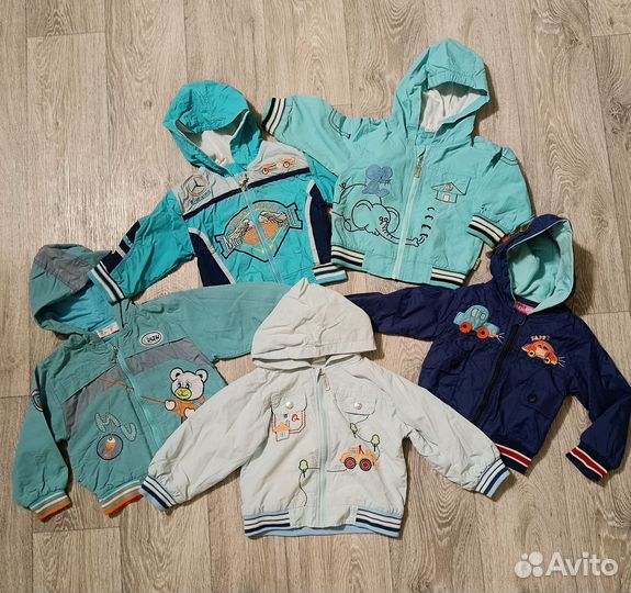 Ветровки (6 штук)