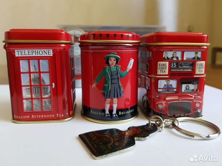 Мини банки для чая набор из 3-х штук