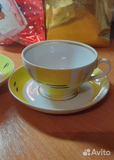 Чайные пары Берёзка Дулево СССР