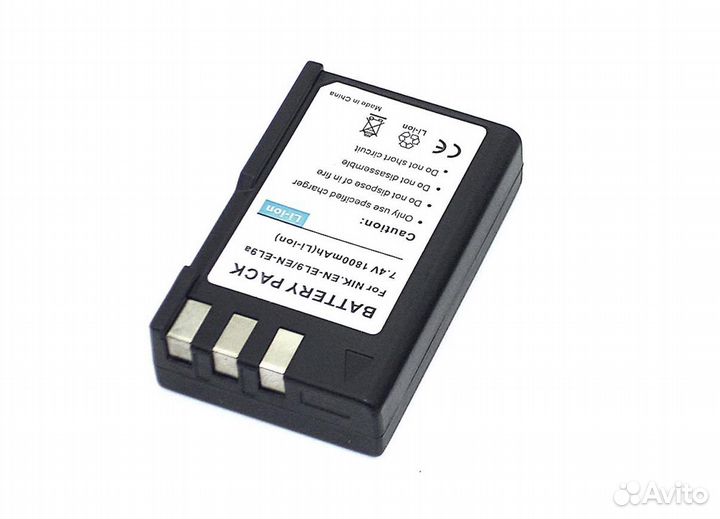 Nikon D40, D60 (EN-EL9) 7,4V 1800mAh Li-ion