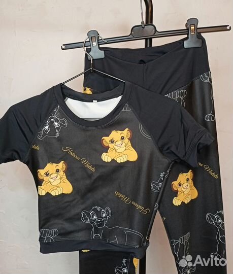 Спортивный костюм для фитнеса женский S