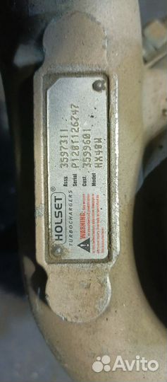 Турбина holset hx40w