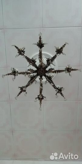 Бронза люстра СССР