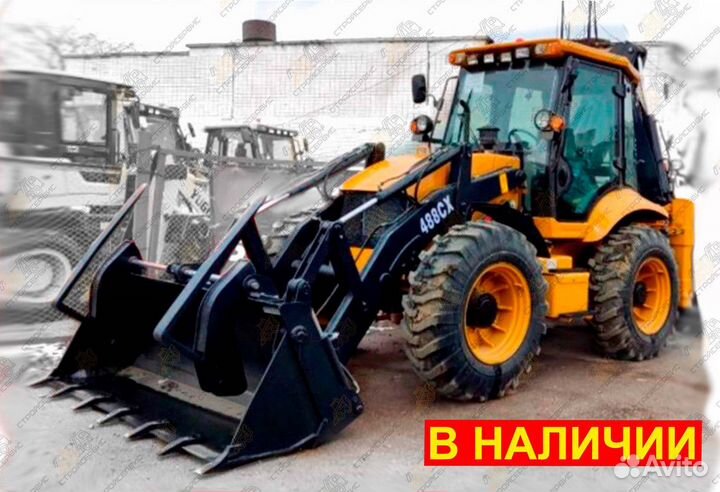 Экскаватор-погрузчик YUGONG 488CX, 2023