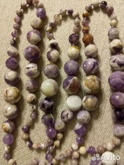 Бусы аметист