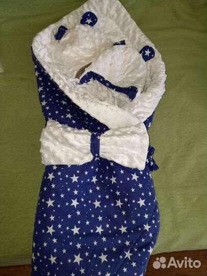 Конверт на выписку для мальчика весна осень