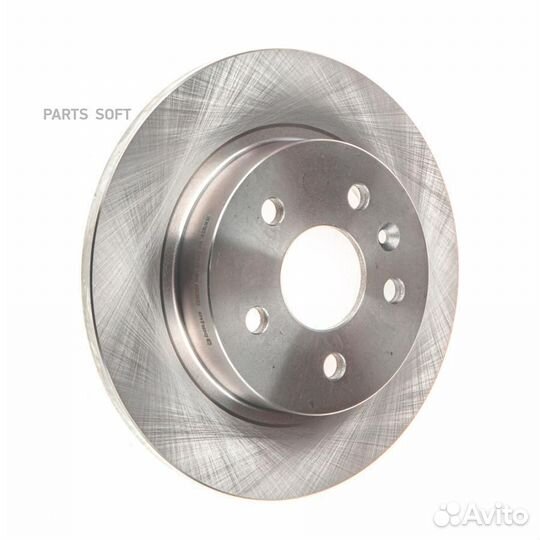 Partra DB6038 Диск тормозной зад прав/лев