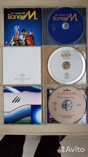 CD abba, BneyM, Alan Parsons хиты