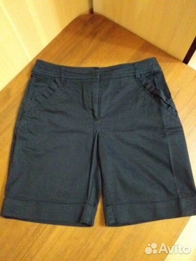 Шорты тёмно- синие, х/б