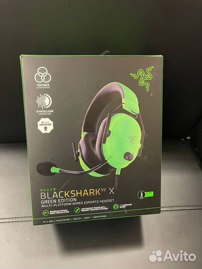 Наушники Razer blackshark v2x