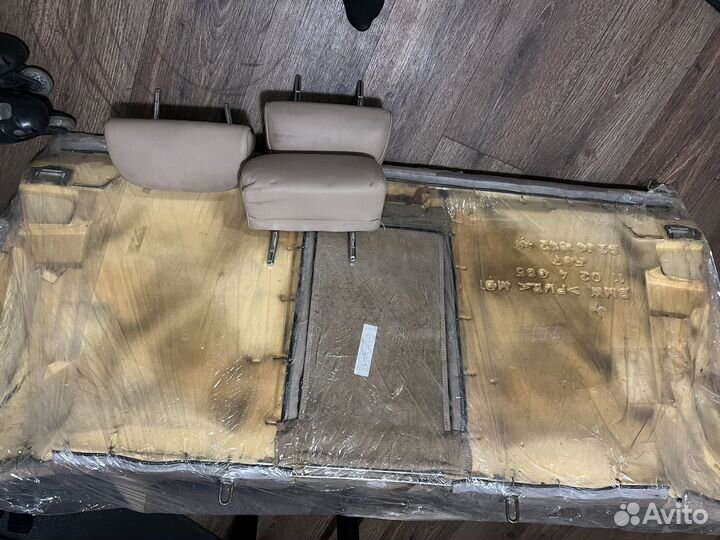 Сиденья белые BMW e46