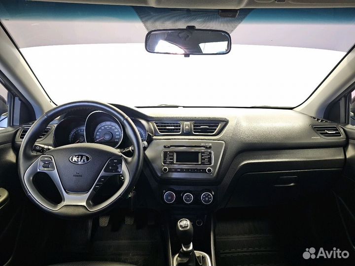 Kia Rio 1.6 МТ, 2016, 106 496 км