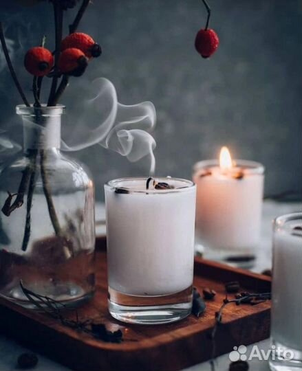 Свечи в банках на заказ