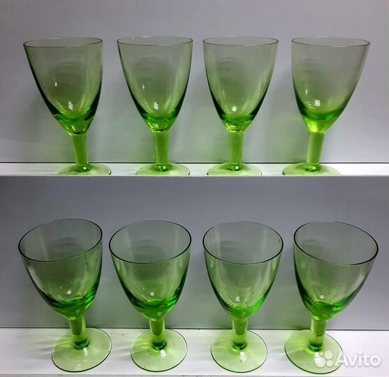 Бокалы цветное стекло СССР