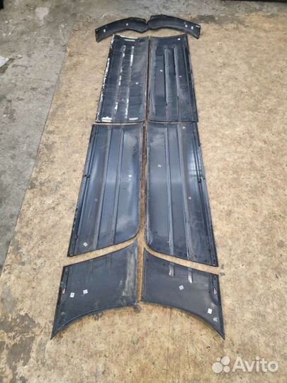 Накладки дверей (Листва) Крайслер Гранд Вояджер 4