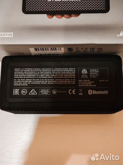 Bluetooth Колонка Marshall Emberton Оригинал