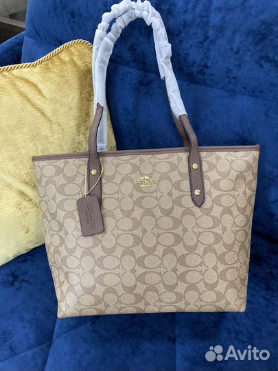 Сумка coach шопер