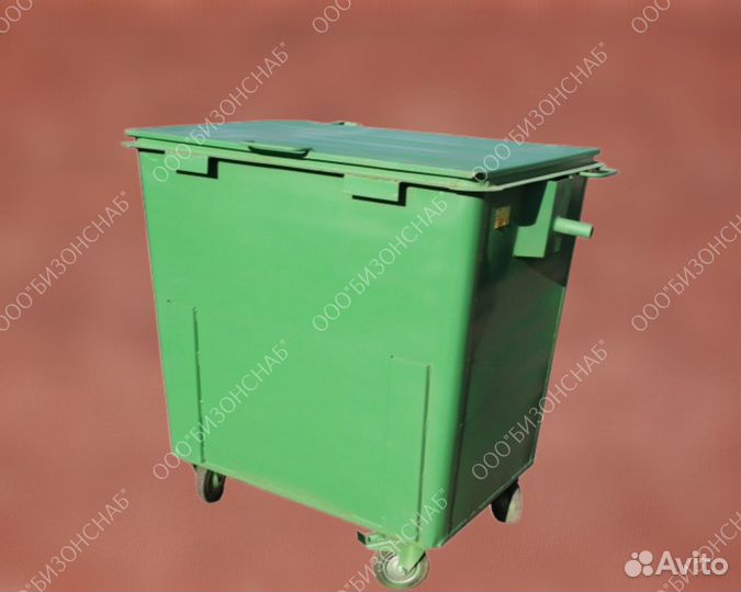 Евроконтейнер для мусора 1,1 м3 Арт 5556
