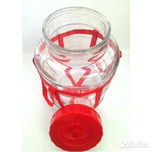 Бутыль с широким горлом (+гидрозатвор ) обьем 25 л