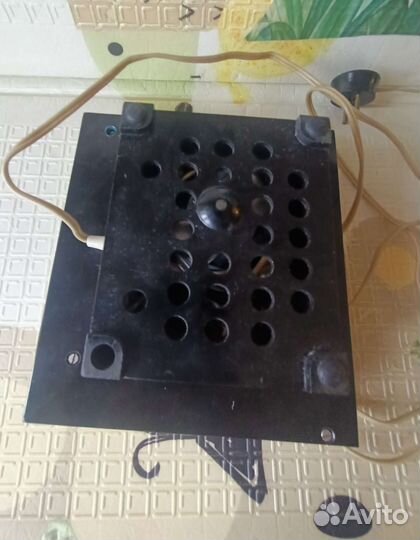 Фен настольный Локон и радиоприёмник ретро СССР