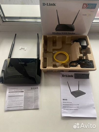 Wi-Fi роутер D-link DIR-615