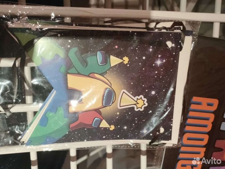 Among us для праздника гирлянда