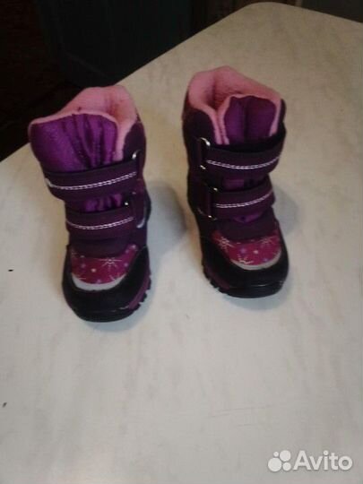 Ботинки зимние для девочки 23