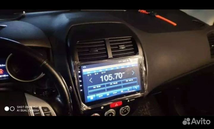 Магнитола 2 din Mitsubishi ASX, Peugeot