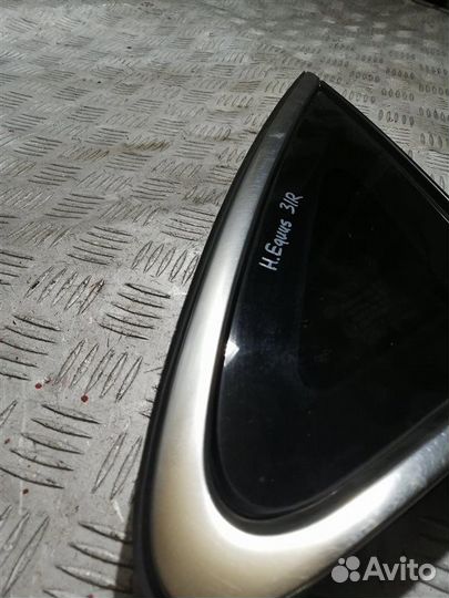 Стекло глухое заднее правое Hyundai Equus G6DJ